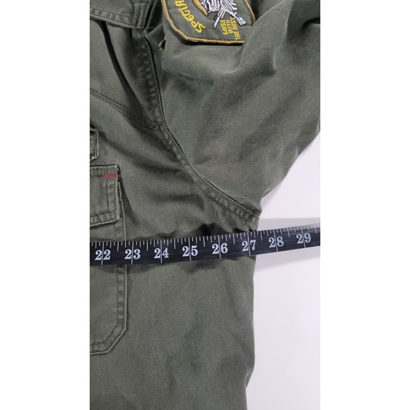 Vintage Rothco Patched Special Forces US Army Military Jacket Shirt Men's XL - Picture 8 of 11
